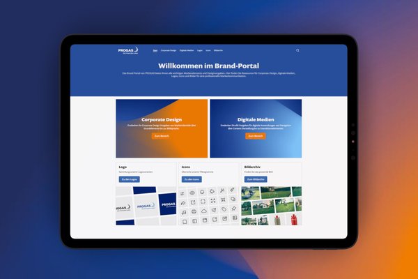 PROGAS Brand-Portal