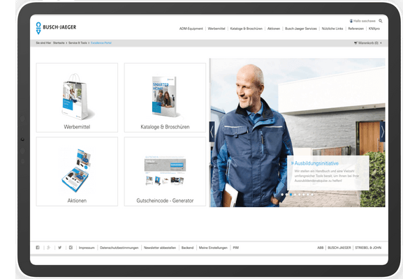 Busch-Jaeger Excellence Portal