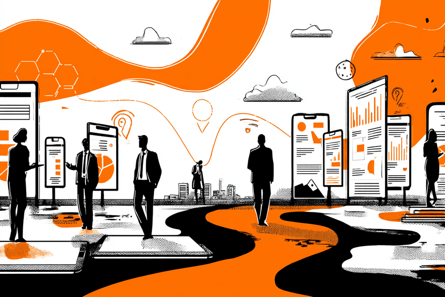 Abschnittsbild Die neue Realität der B2B-Märkte