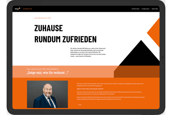 WSG Geschäftsbericht