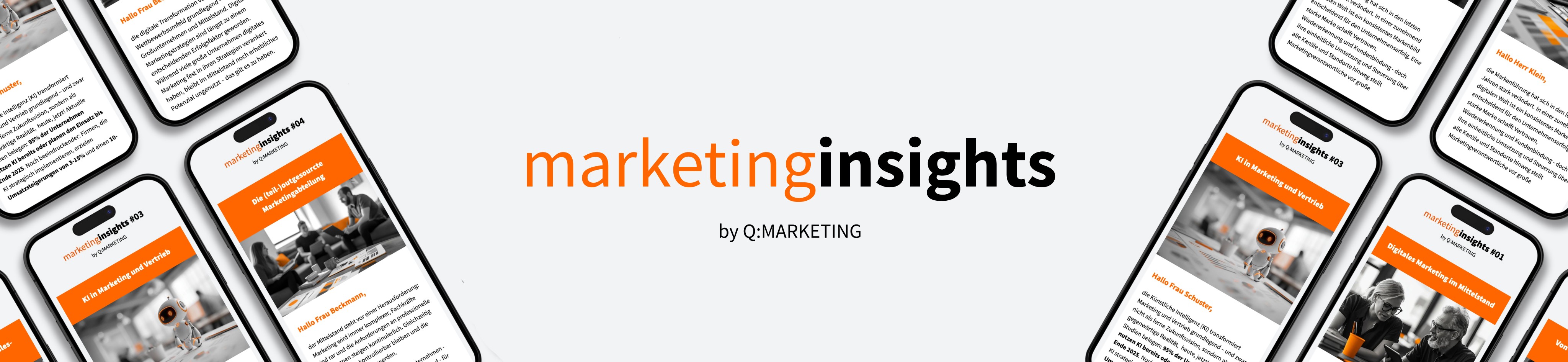 Logo des Newsletters marketinginsights