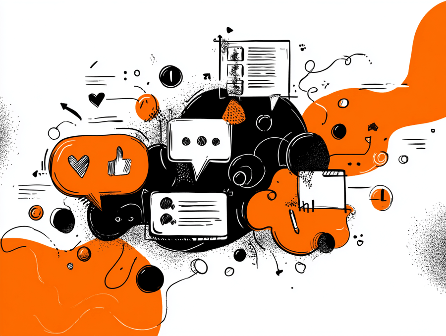 Abschnittsbild Social Media Marketing