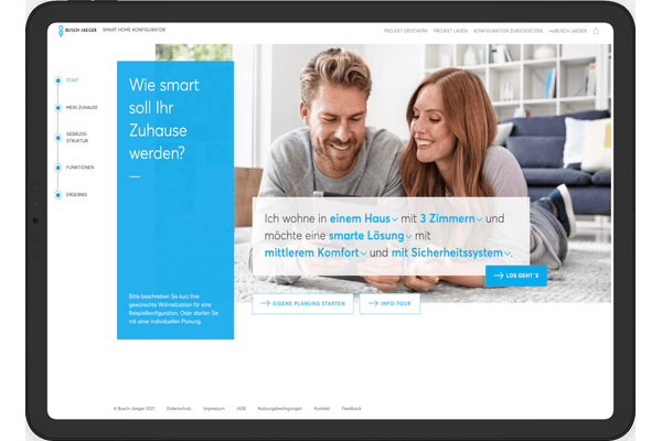 Busch-Jaeger Smart Home Konfigurator
