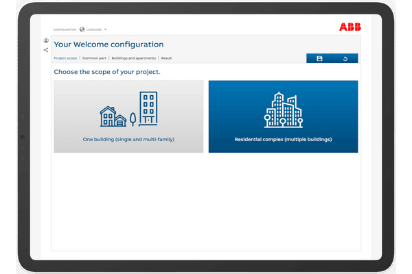 ABB Welcome Konfigurator