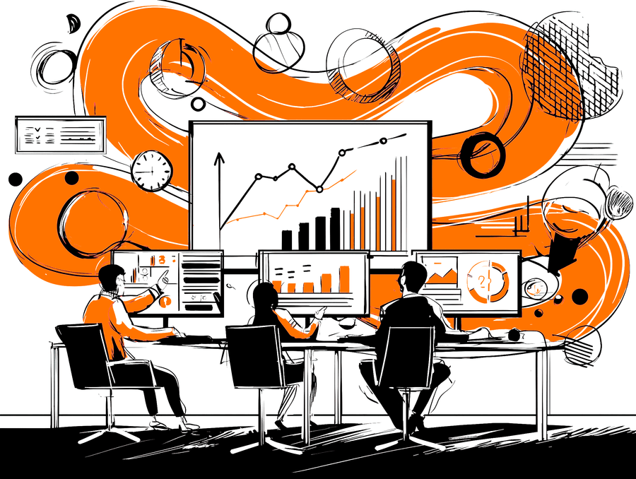 Abschnittsbild Web-Analytics